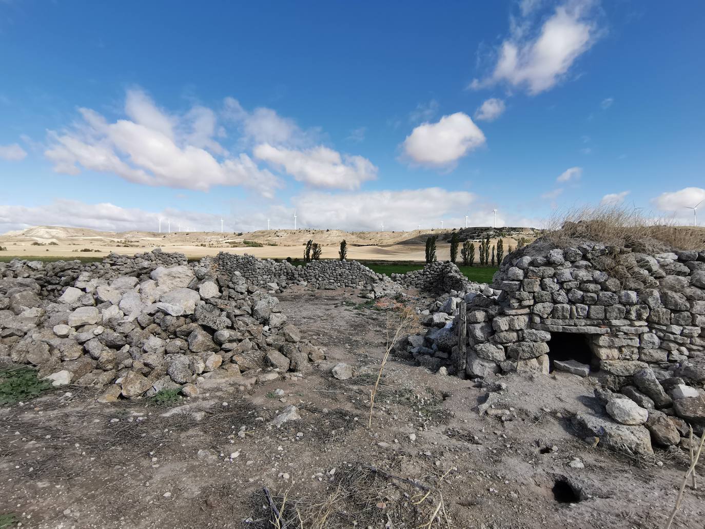 Hallazgo de restos humanos en Villaviudas