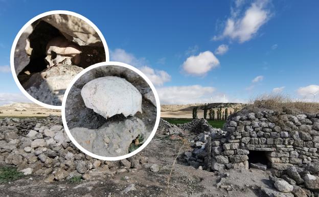 Hallan huesos humanos entre las ruinas de un corral en la provincia de Palencia