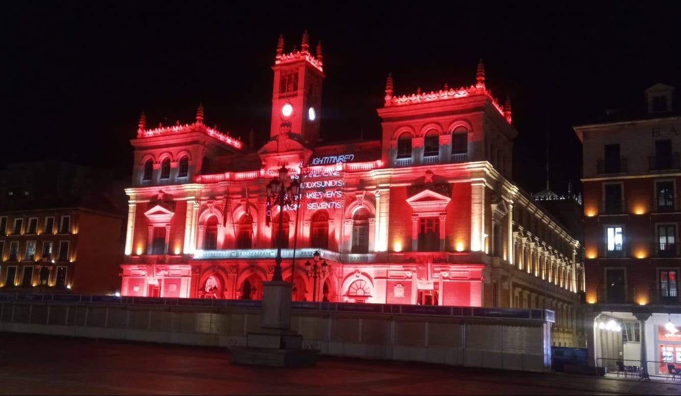 Valladolid se tiñe de rojo por la cultura