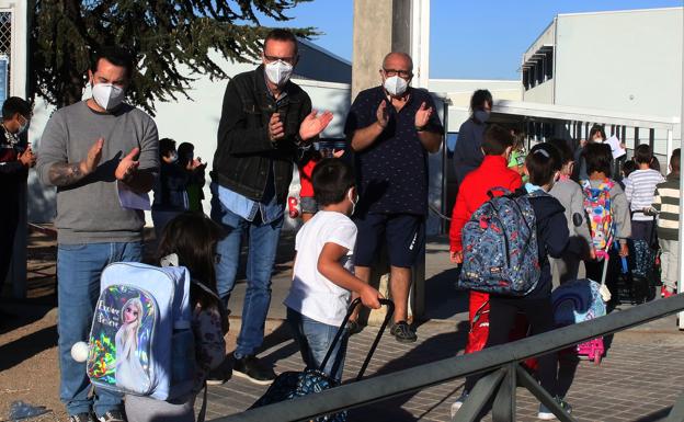 En cuarentena los 24 escolares y la profesora de la clase de cuarto de Primaria de Palazuelos