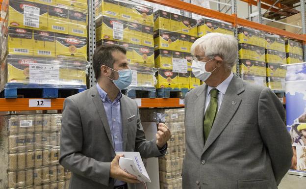 Tudanca pide más recursos para llenar los almacenes de los Bancos de Alimentos