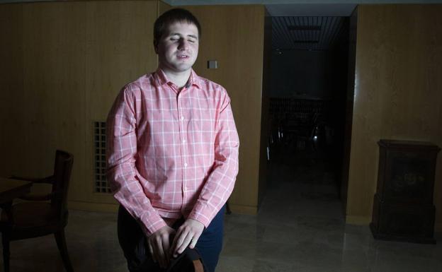 Héctor Melero: «Estoy seguro de que la Justicia me dotará de medios para poder ejercer»