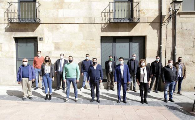 Martín Galeano, reelegido como presidente de la Confederación de Empresarios de Salamanca