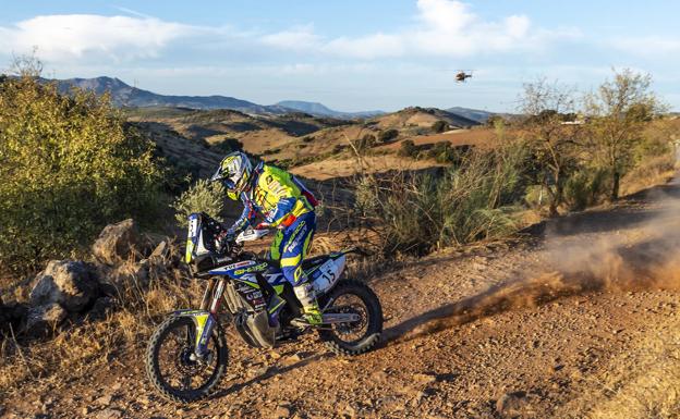 El salmantino Santolino firma otra gran jornada en el Rally de Andalucía y ya es segundo en la general