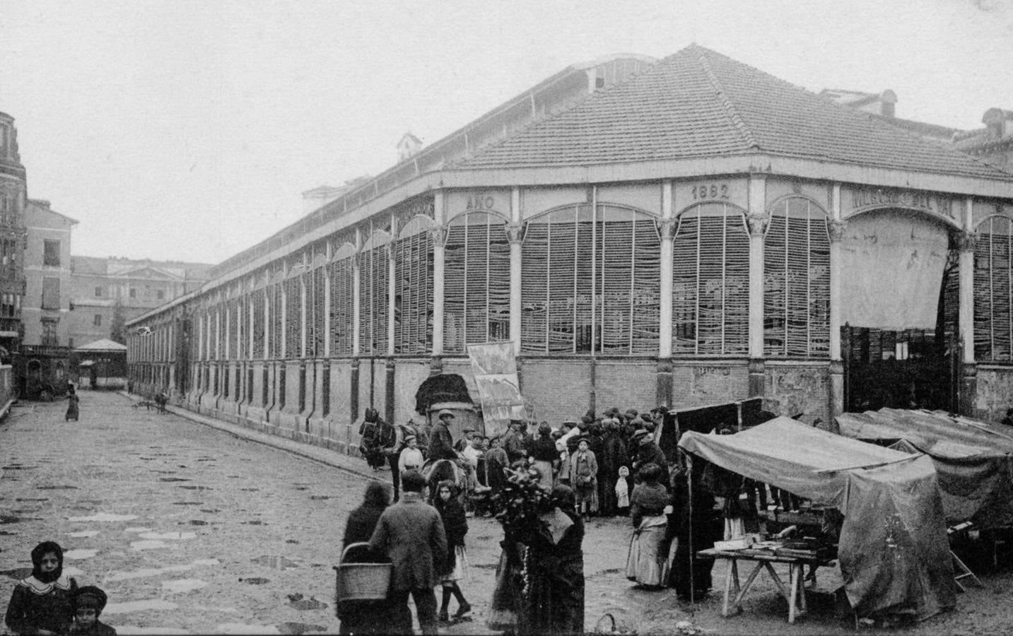 Estampas del Valladolid antiguo (LII): el mercado del Val, el más antiguo de la ciudad