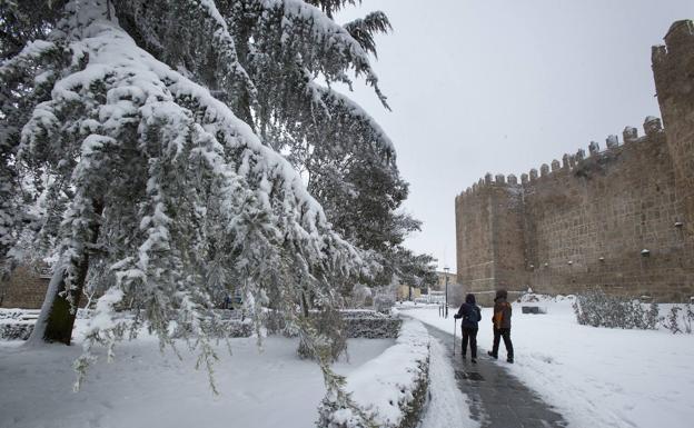 El Puerto del Pico, en Ávila, marca -5,3 grados, el segundo punto más frío de España