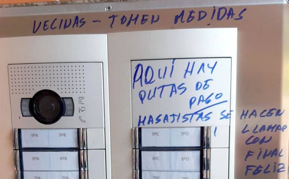 Y si mi vecina se dedica a dar masajes «con final feliz»