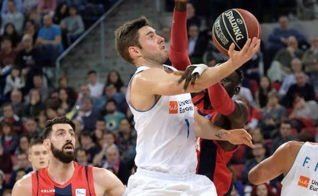 Aplazado el Bilbao Basket-Real Madrid por el positivo de Causeur