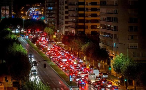 Burgos, una ciudad a medio gas en la primera jornada de confinamiento