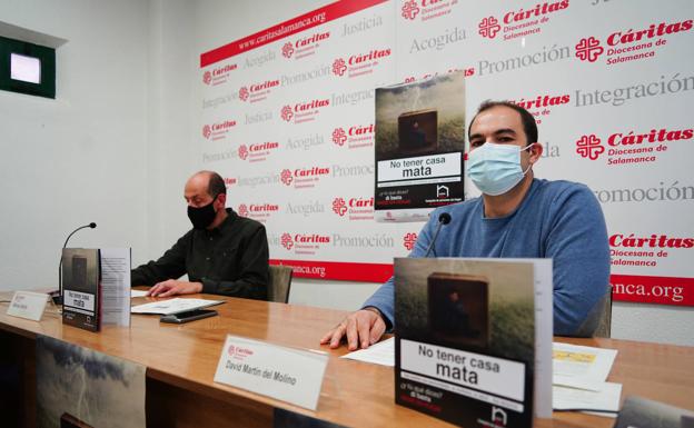 Cáritas Salamanca atiende a 555 personas sin hogar e insiste en que 'No tener casa mata'