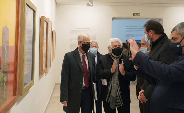 Valladolid inaugura la muestra 'Gabarrón. Un humanista del color'