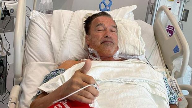 Arnold Schwarzenegger se recupera de su tercera operación de corazón