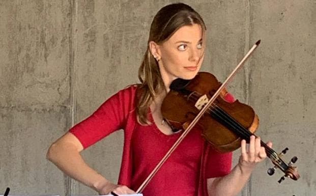 La violinista vallisoletana Roxana Wisniewska ingresa en la Filarmónica de Berlín