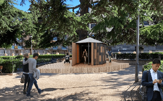 Así serán las nuevas minibibliotecas para los parques y jardines de la ciudad