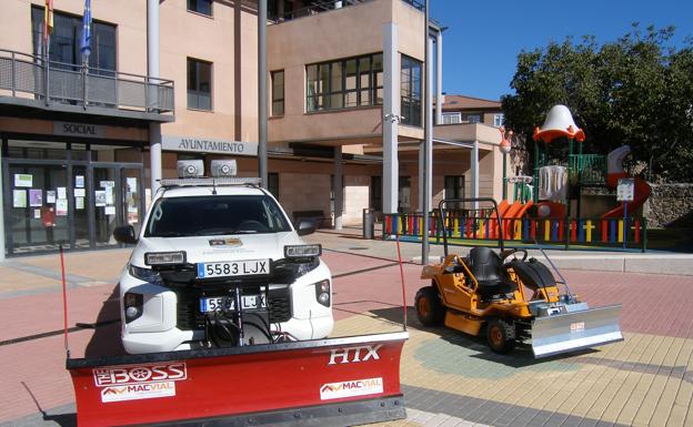 Palazuelos refuerza su plan de vialidad invernal con dos vehículos