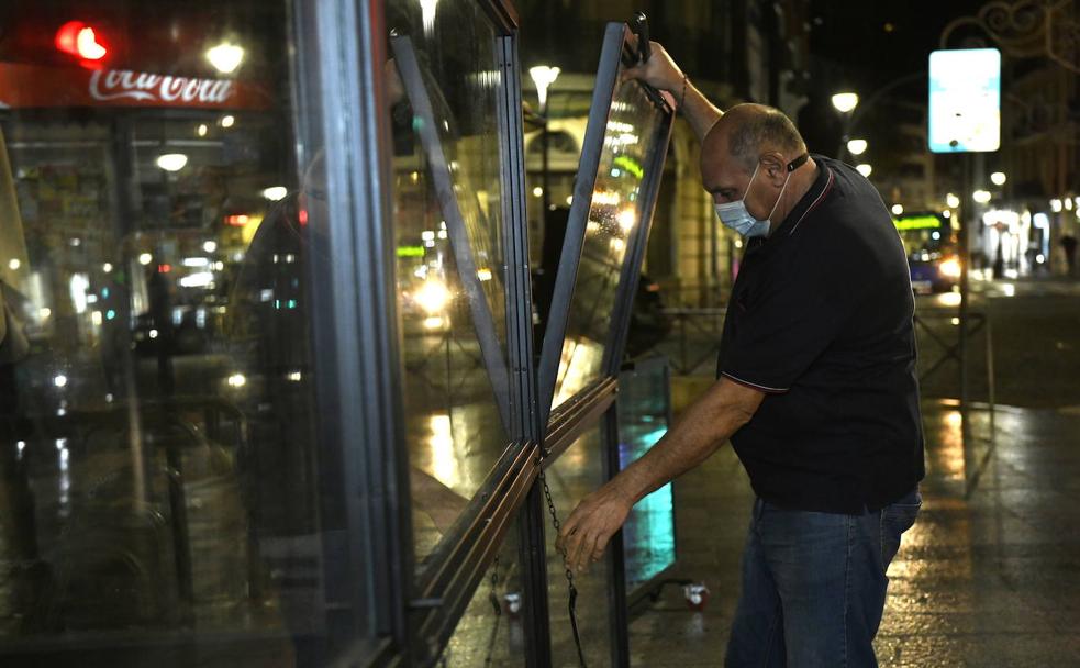 Valladolid, en su primer día sin hostelería, centros comerciales y gimnasios