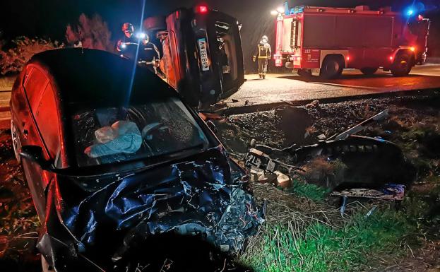 Dos mujeres heridas en un accidente en la localidad leonesa de Calzada del Coto