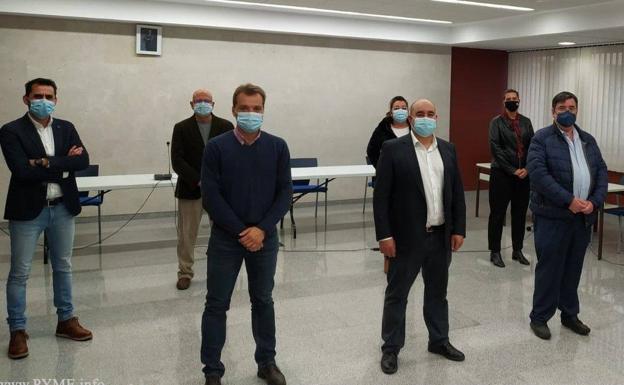 Villares de la Reina y los empresarios impulsan mejoras en el polígono industrial