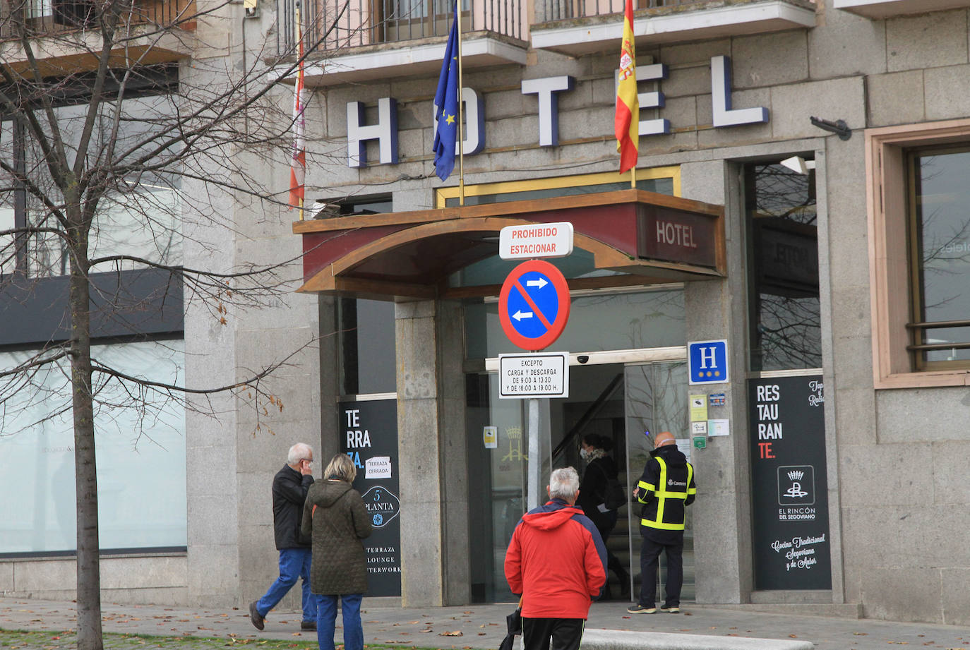 El centro covid en el hotel Acueducto puede atender a 120 pacientes al día