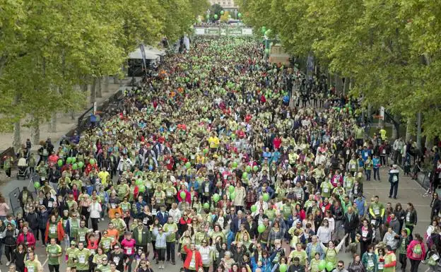 La marcha virtual contra el cáncer reúne a 12.000 inscritos con el deseo de volver a la caminata presencial en Valladolid