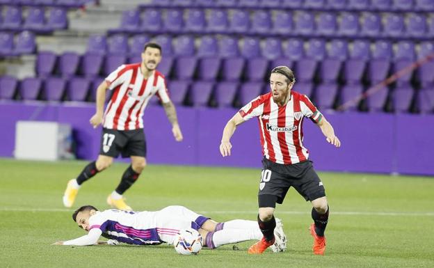 El Pucela se va al descanso con ventaja