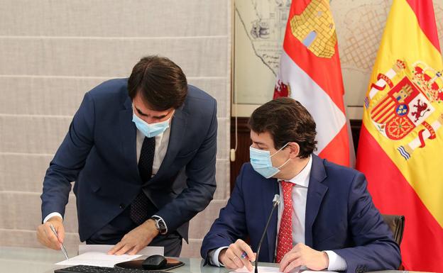 Mañueco reclama su espacio y el PSOE anuncia su viraje a una oposición dura