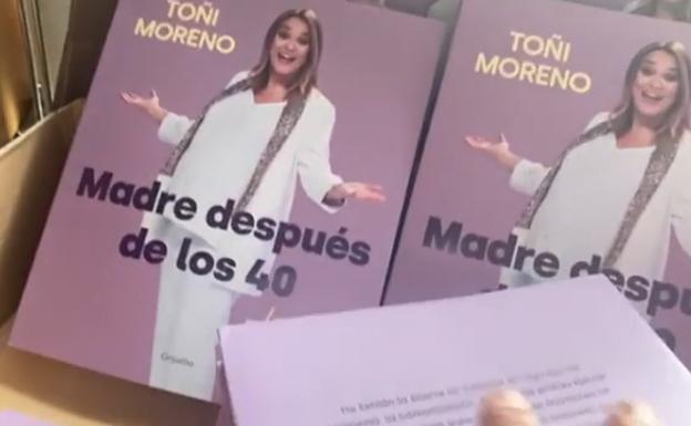 Toñi Moreno anuncia el lanzamiento de su libro 'Ser madre a los 40. La verdad del cuento'