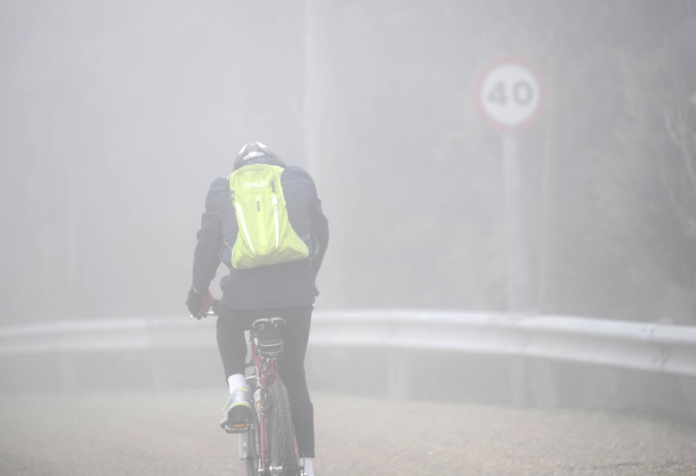 Jornada de niebla en Valladolid