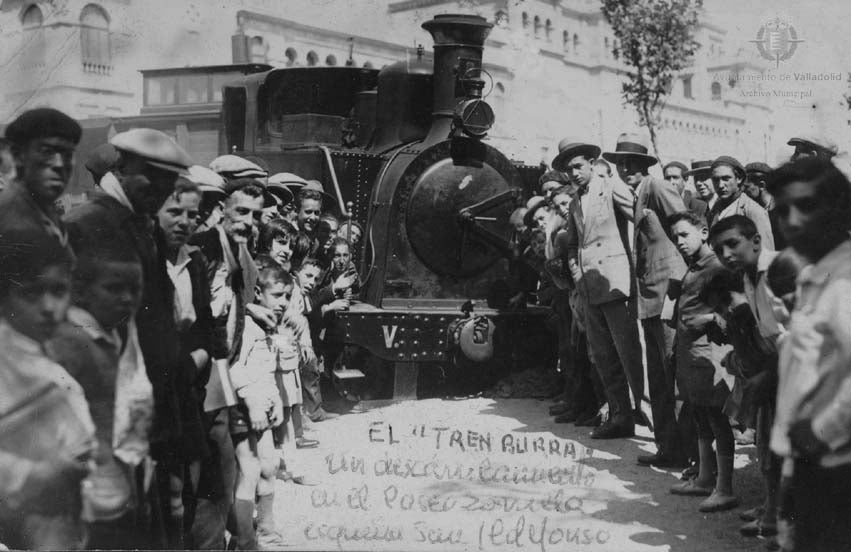 Estampas del Valladolid antiguo (LVI): el desaparecido Tren Burra