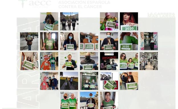 Más de 2.700 salmantinos en la Marcha virtual contra el Cáncer