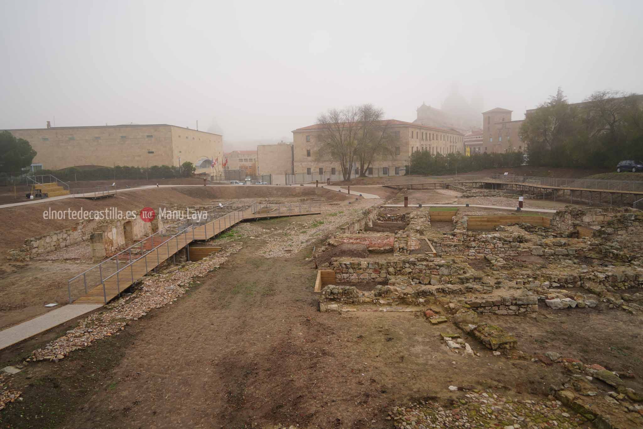 El Parque Arqueológico del Botánico de Salamanca abre sus puertas