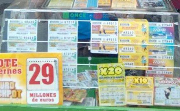 El Rasca de la ONCE deja 7.500 euros en Alaejos