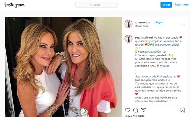 Susana Uribarri, la responsable de que Ana Obregón presente las Campanadas 2020 en TVE