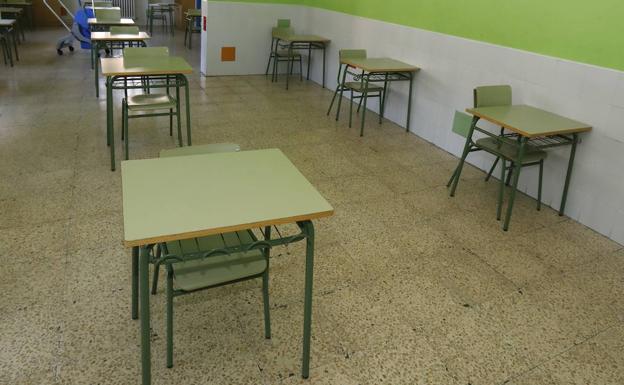 La Junta pone cinco clases de la capital palentina en cuarentena por covid