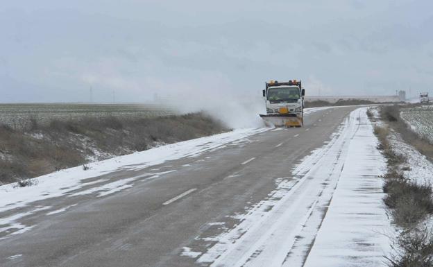 Comienza la campaña de vialidad invernal en las carreteras de la provincia de Valladolid