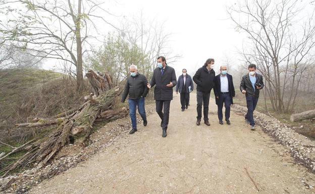 Valladolid recupera 1.350 metros de caminos del parque El Tomillo