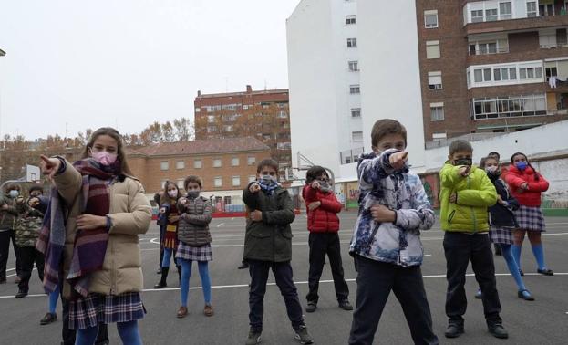 Palencia suma a los niños en la lucha para frenar la pandemia