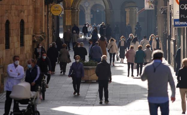 La segunda ola deja atrás el pico, pero el 86% de la provincia de Salamanca continúa en riesgo 'muy alto'