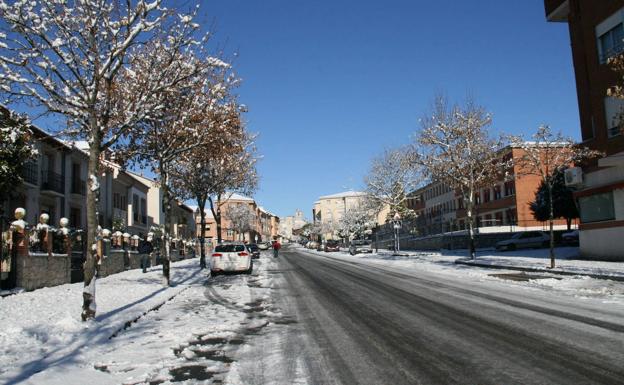 Cuéllar registra la temperatura mínima de Castilla y León con 4,4 grados bajo cero