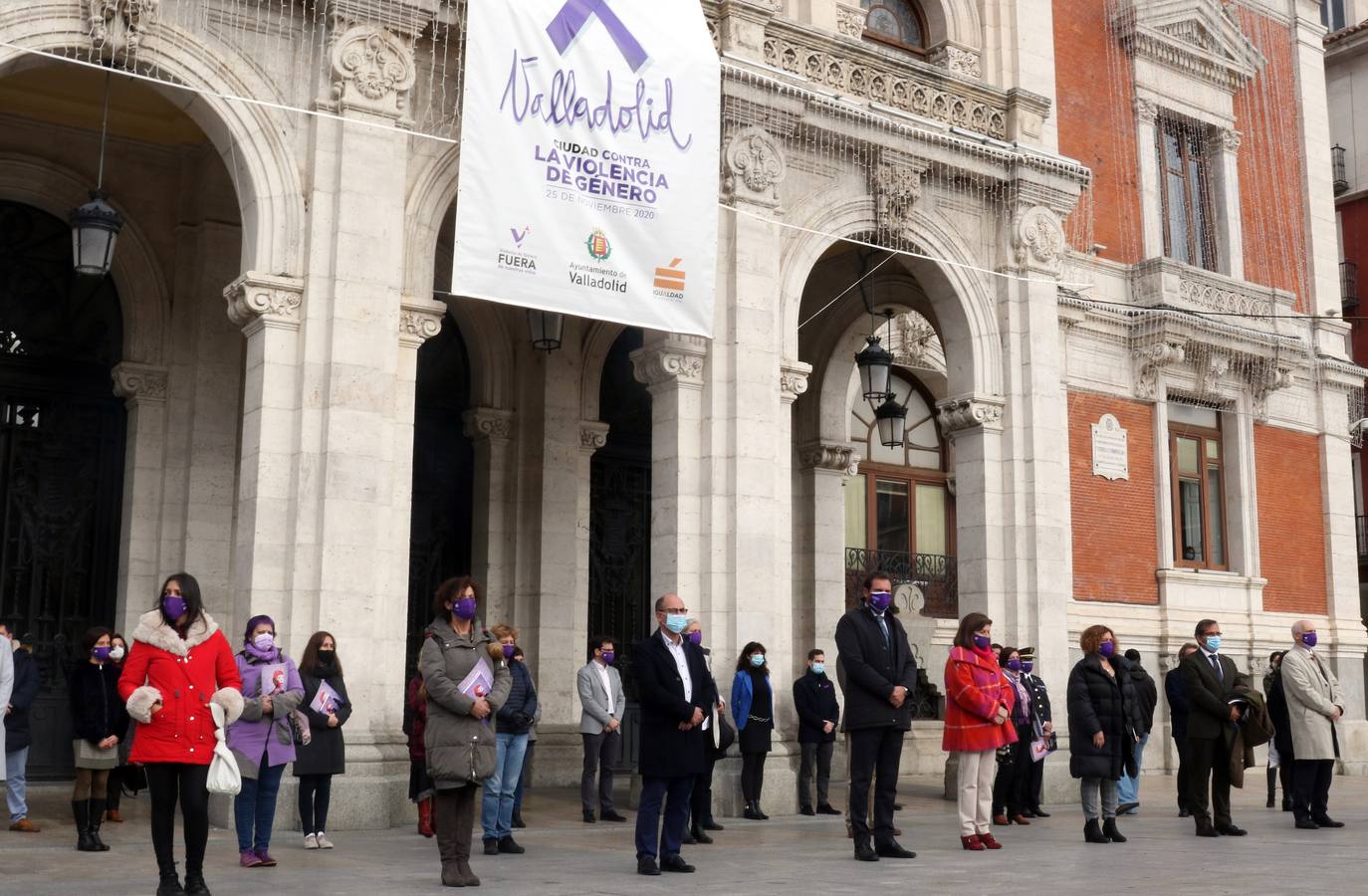 Día Internacional de la Eliminación de la Violencia contra la Mujer en el Ayuntamiento de Valladolid