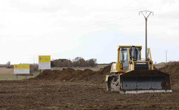 Comienzan las obras de la Autovía del Duero entre Quintanilla de Arriba y Olivares de Duero