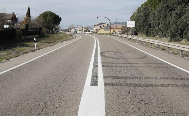 Mejora de la seguridad vial en la travesía de Sardón de Duero