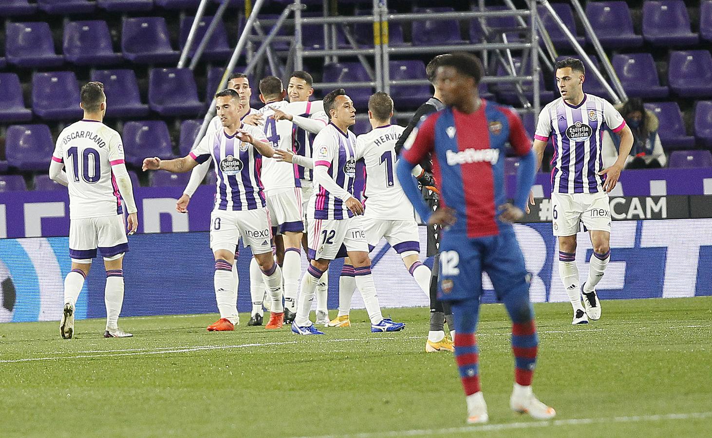Empate del Real Valladolid ante el Levante 1-1