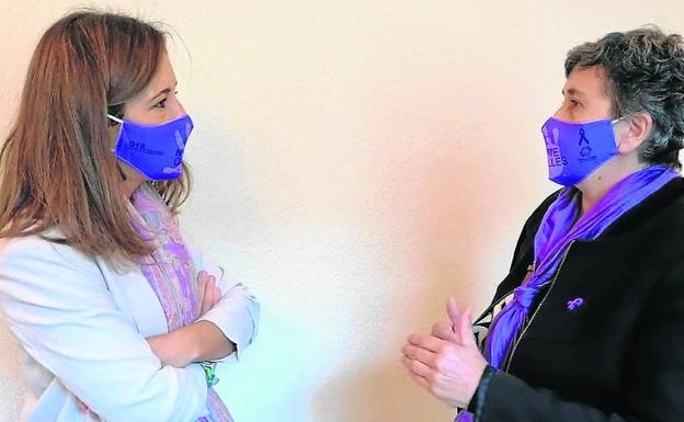 Segovia y Cuéllar reafirman su lucha para lograr una «sociedad feminista»