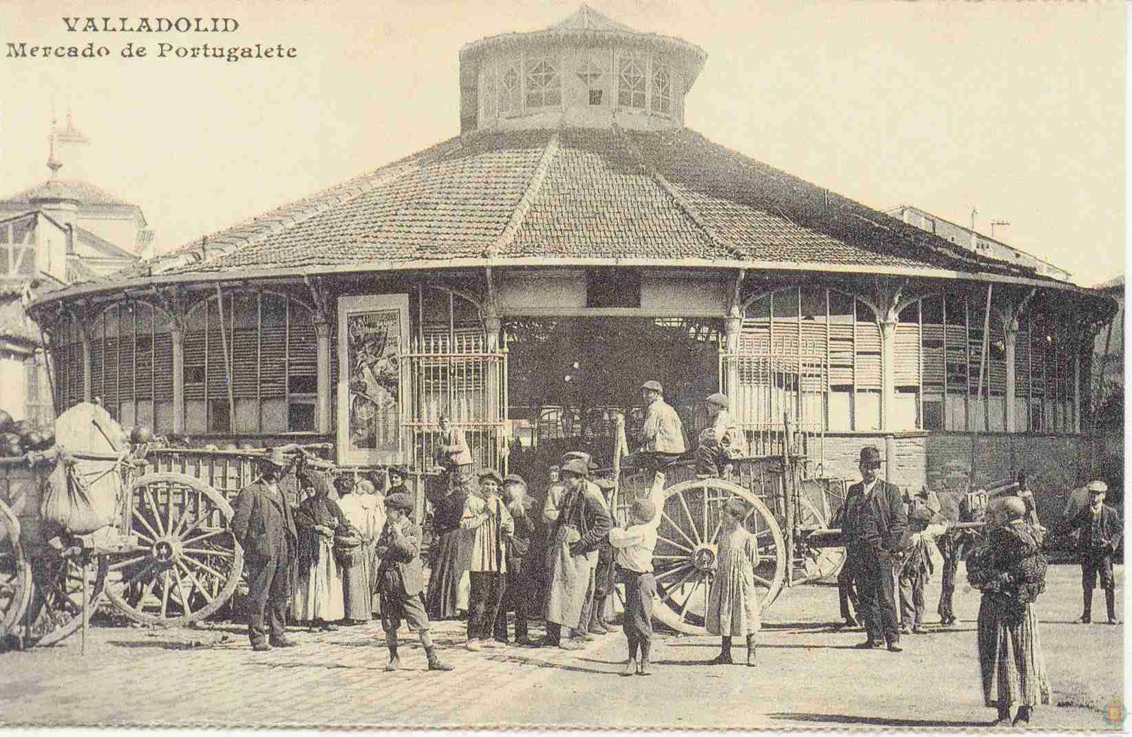 Estampas del Valladolid antiguo (LIX): los mercados más antiguos de la ciudad