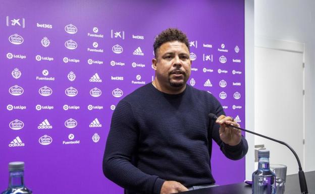 Ronaldo garantiza que seguirá «cuatro años más como mínimo» en el Real Valladolid