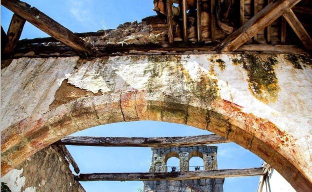 La iglesia abandonada en Casas de Monleón entra en la Lista Roja del Patrimonio
