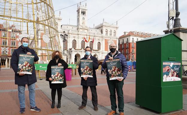 7.407 euros, primer premio del sorteo del Árbol de los Deseos del comercio de Valladolid