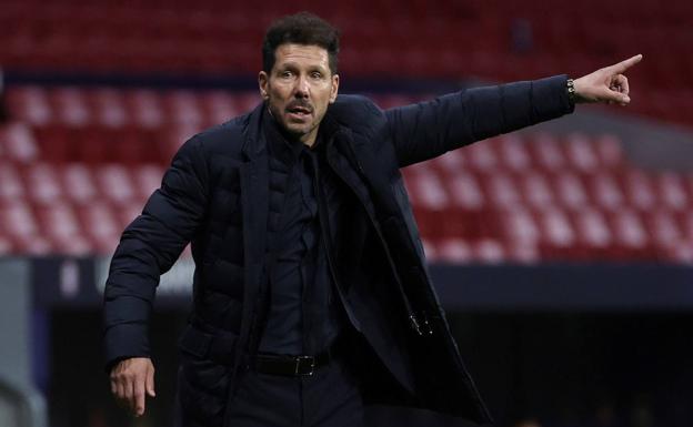 Simeone: «Sergio ha encontrado los nombres para repetir y hacer lo que quiere hacer»