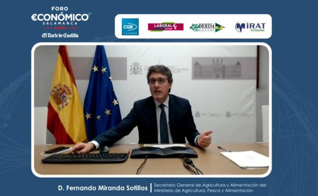 Fernando Miranda revisa en el Foro de El Norte los retos del sector agroalimentario